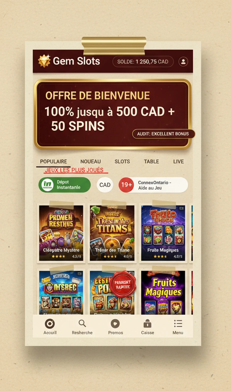 Aperçu du produit mobile
